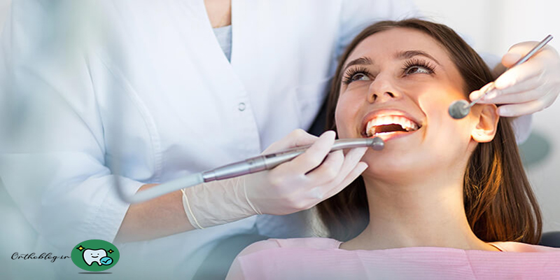 جرم گیری دندان قبل از ارتودنسی